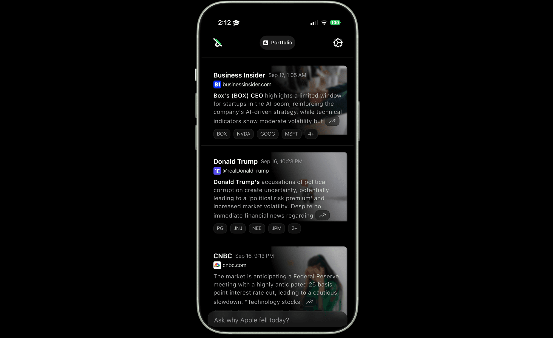 Retail Trading Dashboard